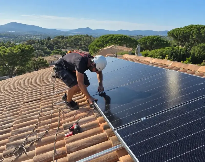 Installateur panneaux solaires Pujaut — pose photovoltaïque sur toiture