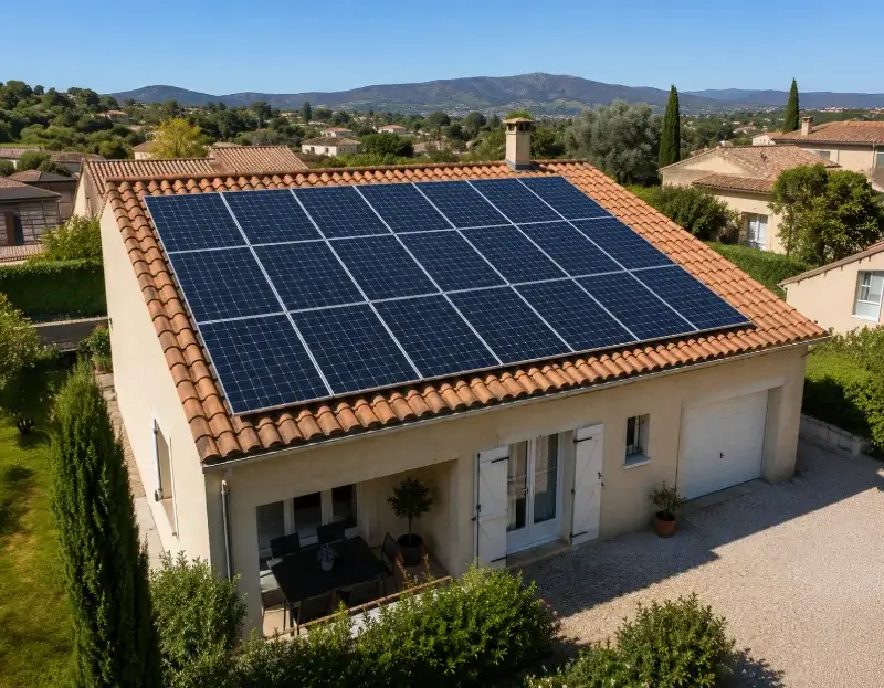 Prime à l'autoconsommation panneaux solaires Pujaut — aide financière de l'État